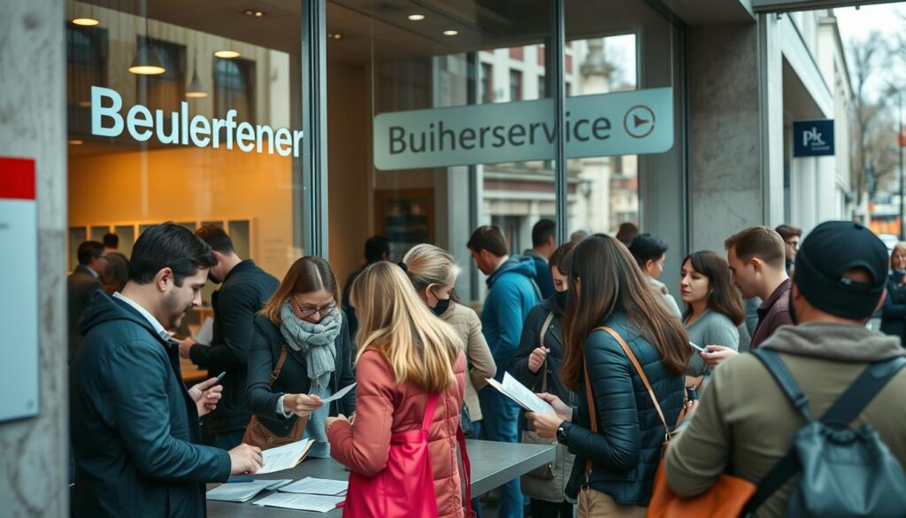 Dienstleistungen beantragen Berlin