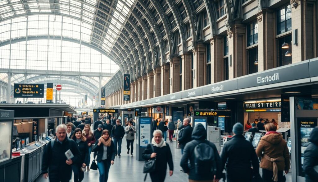 Dienstleistungen am Hauptbahnhof Berlin
