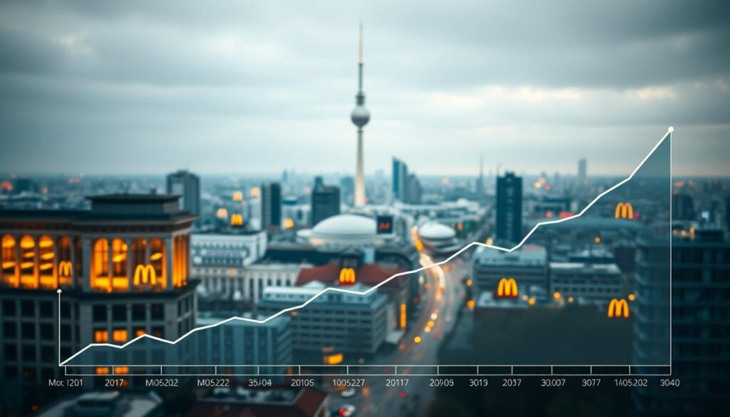 Statistische Entwicklung der McDonald's in Berlin