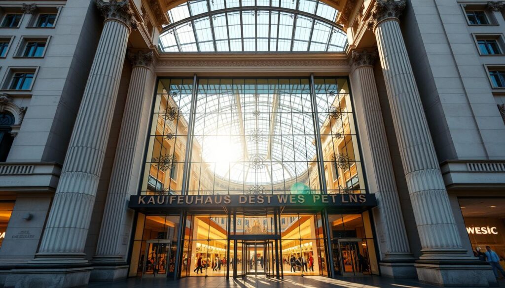 Architektur des Kaufhauses des Westens