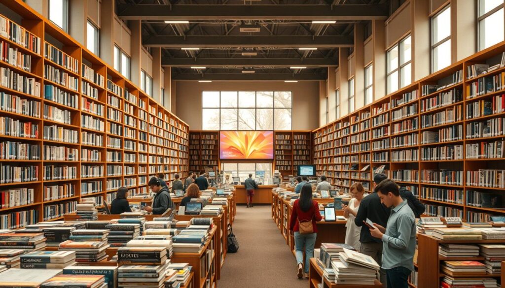 Medienvielfalt in der Bibliothek