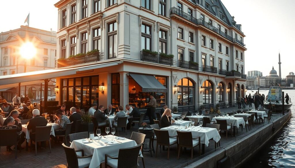 Restaurant am Wasser in Berlin