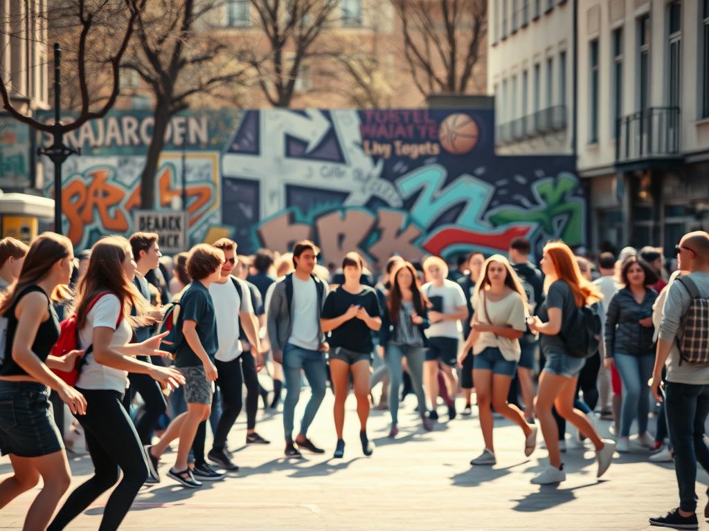 Berlin mit Jugendlichen