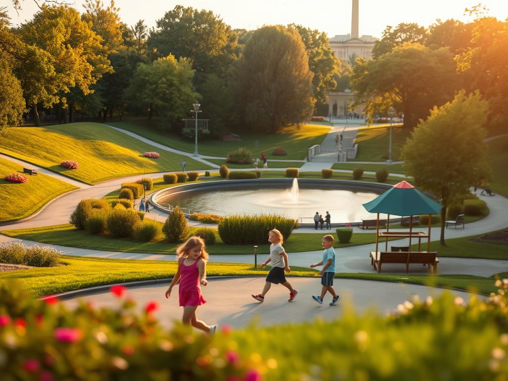 Familienfreundlicher Viktoria Park Berlin