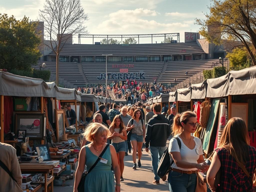 Mauerpark Flohmarkt
