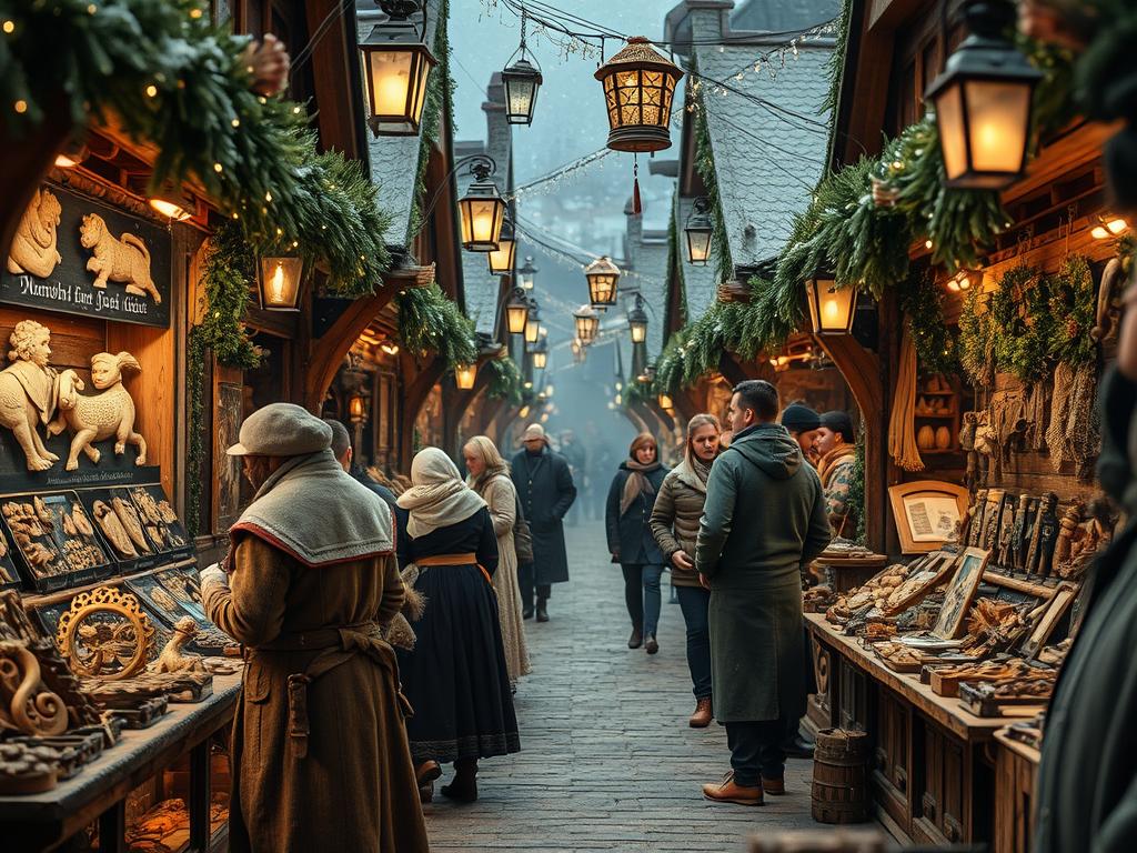 Mittelalter Weihnachtsmarkt Kunsthandwerk Mittelalter Weihnachtsmarkt Kunsthandwerk
