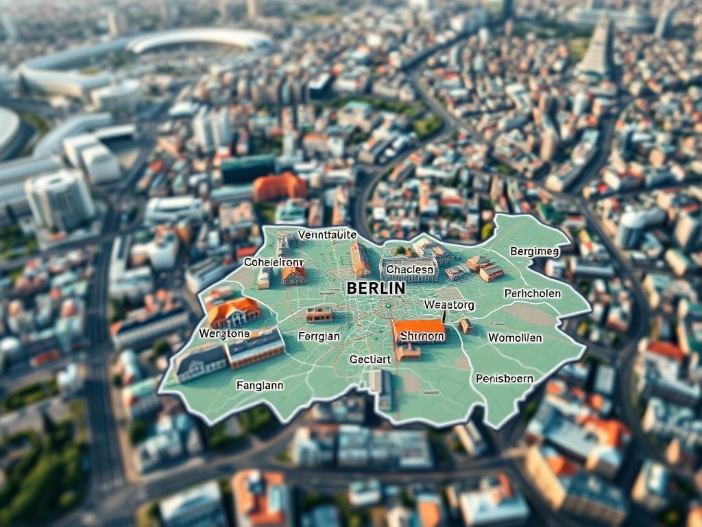 Wie heißen die 12 Bezirke von Berlin