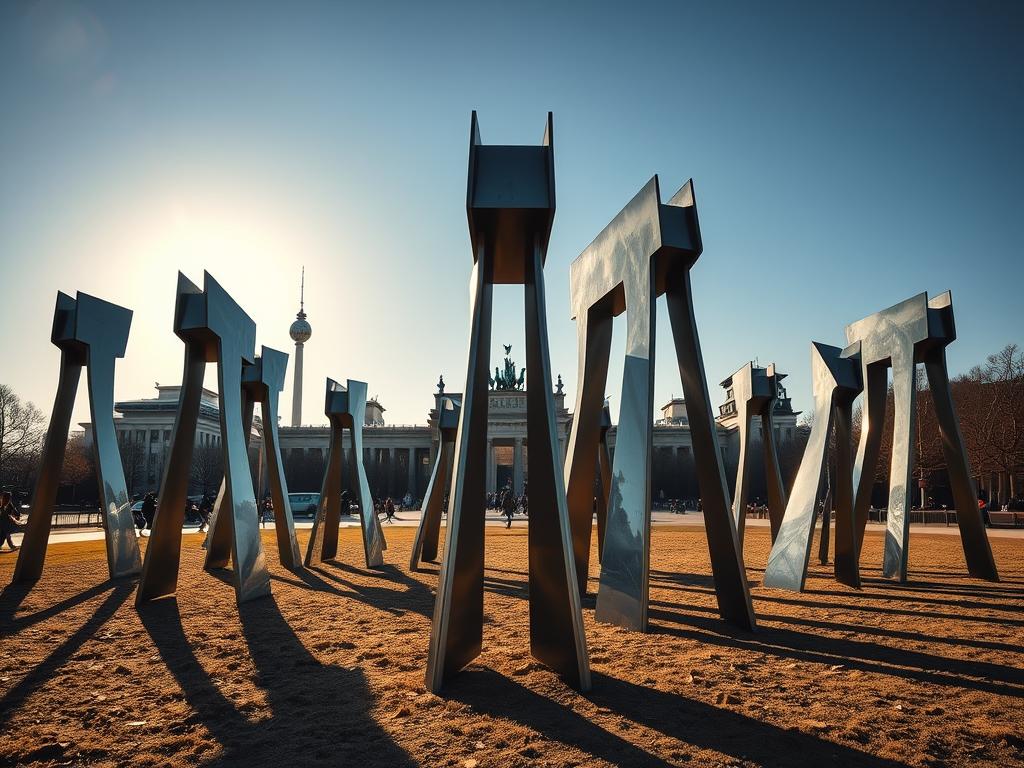 Stahlfiguren Skulpturen Berlin