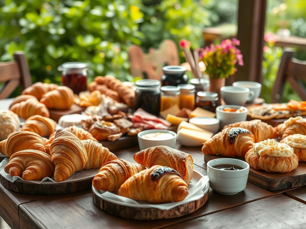 traditionelle brunch gerichte