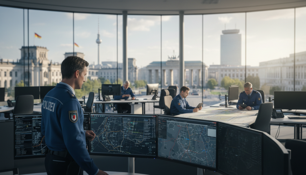 Organisation Polizei Berlin Direktionen