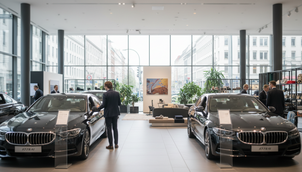 Auto Showroom Kulturkaufhaus Erlebniswelten