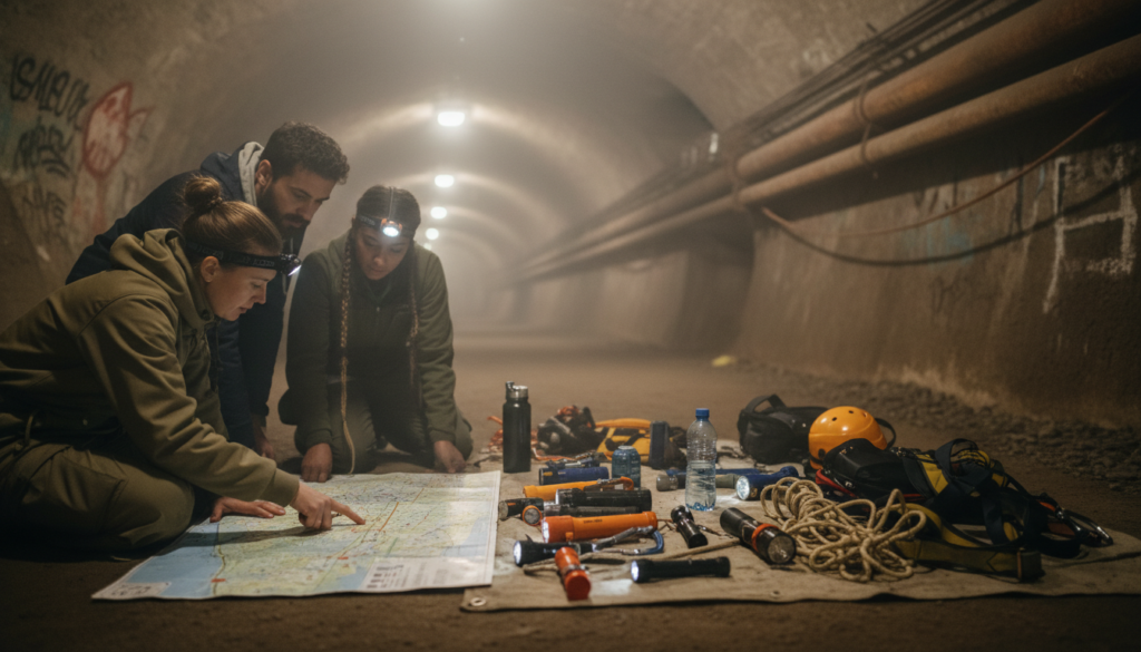 Vorbereitungstipps für Untergrundtouren