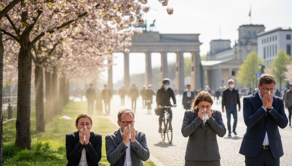 Allergiesymptome Pollen