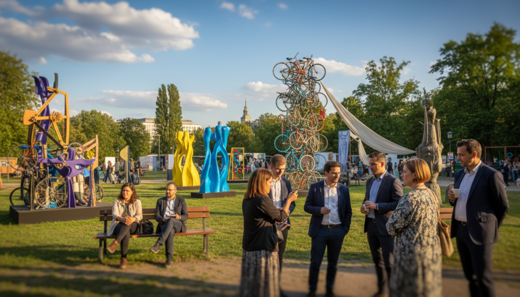Freiluft-Ausstellung Insel der Jugend