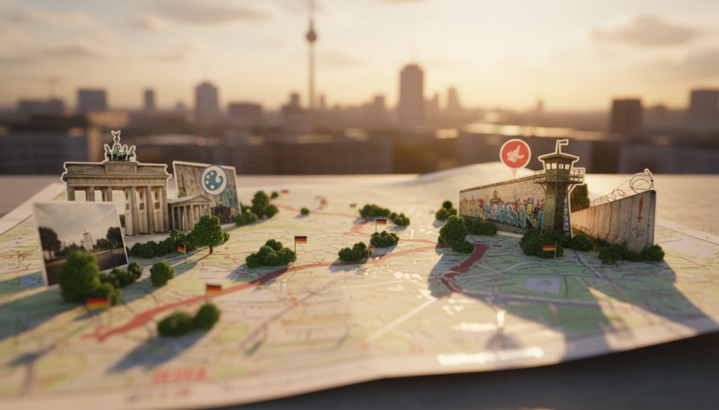 Navigation Berliner Mauerweg