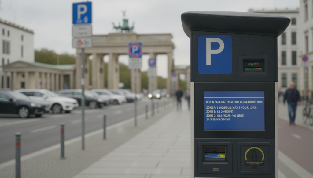 Gebühren und Zeitregelungen Parken 2026