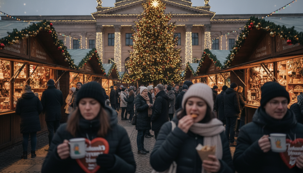 Weihnachtsmarkt Humboldt Forum