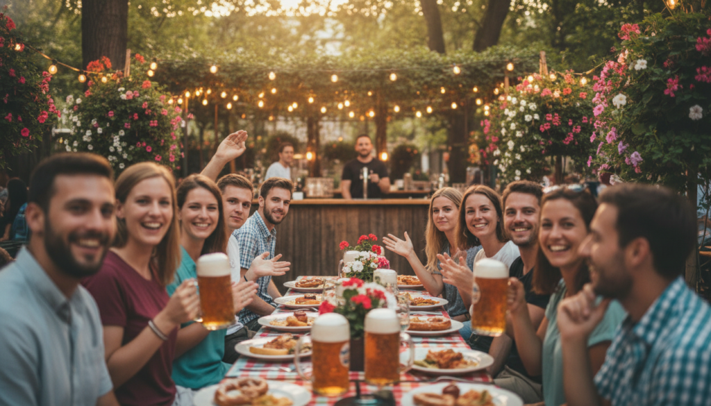 Biergarten Erlebnisse im Sommer