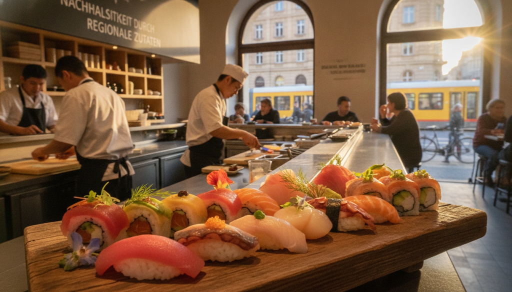 Regionale Trends in der Sushi-Auswahl